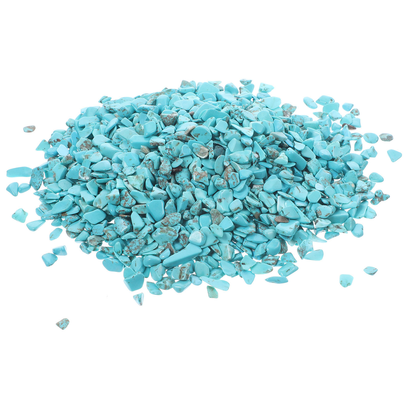 Aquarium Decoration Rock - 2 мешка бирюзового гравия для ваз,