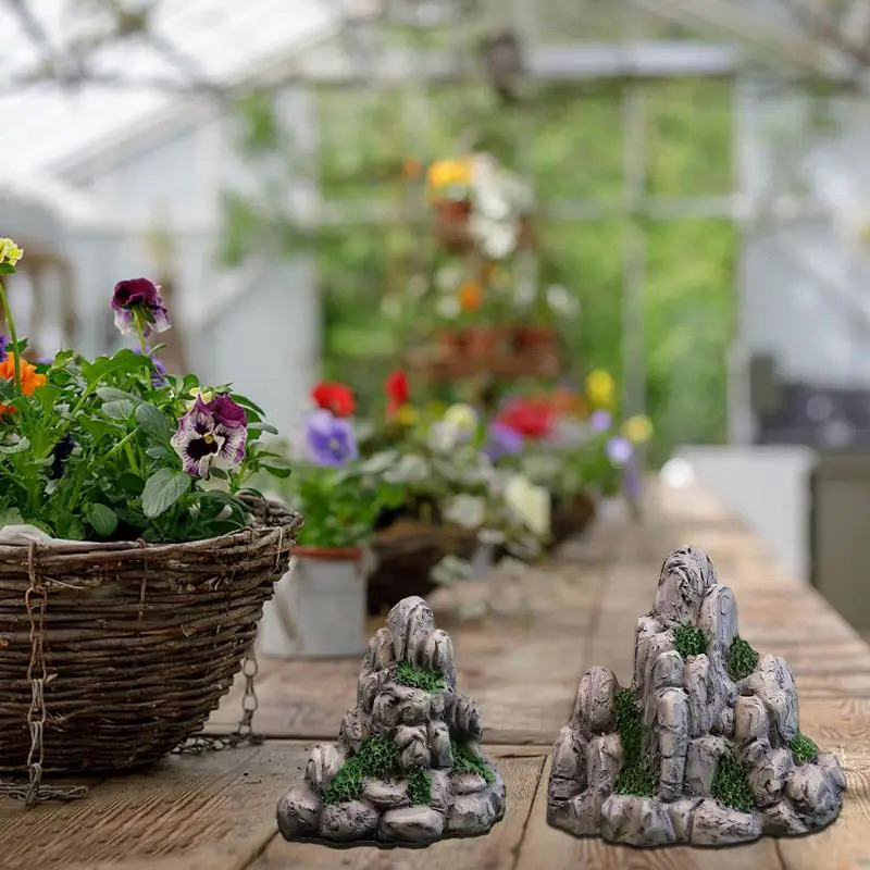 Мини-горный миниатюрный искусс – обзор и цена Aquarium Decoration Rock