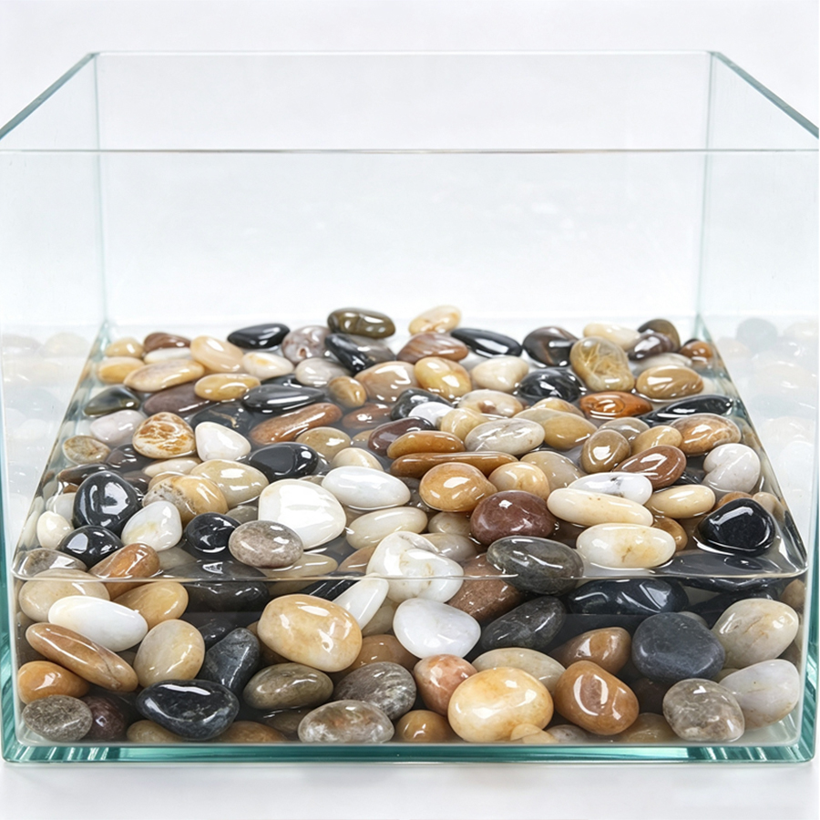 300-700 г гладких речных камне – обзор и цена Aquarium Decoration Rock
