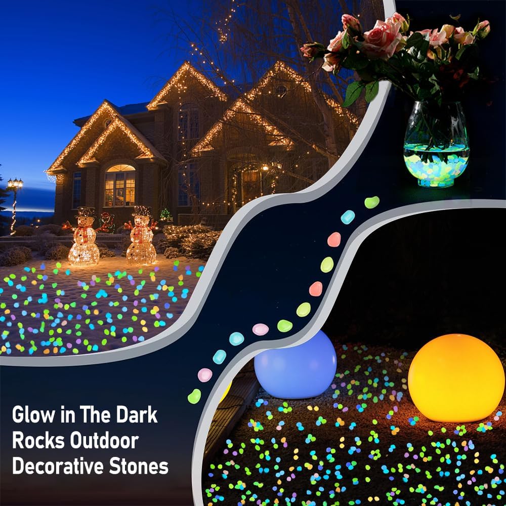 500 шт. разноцветных светящихс – обзор и цена Aquarium Decoration Rock