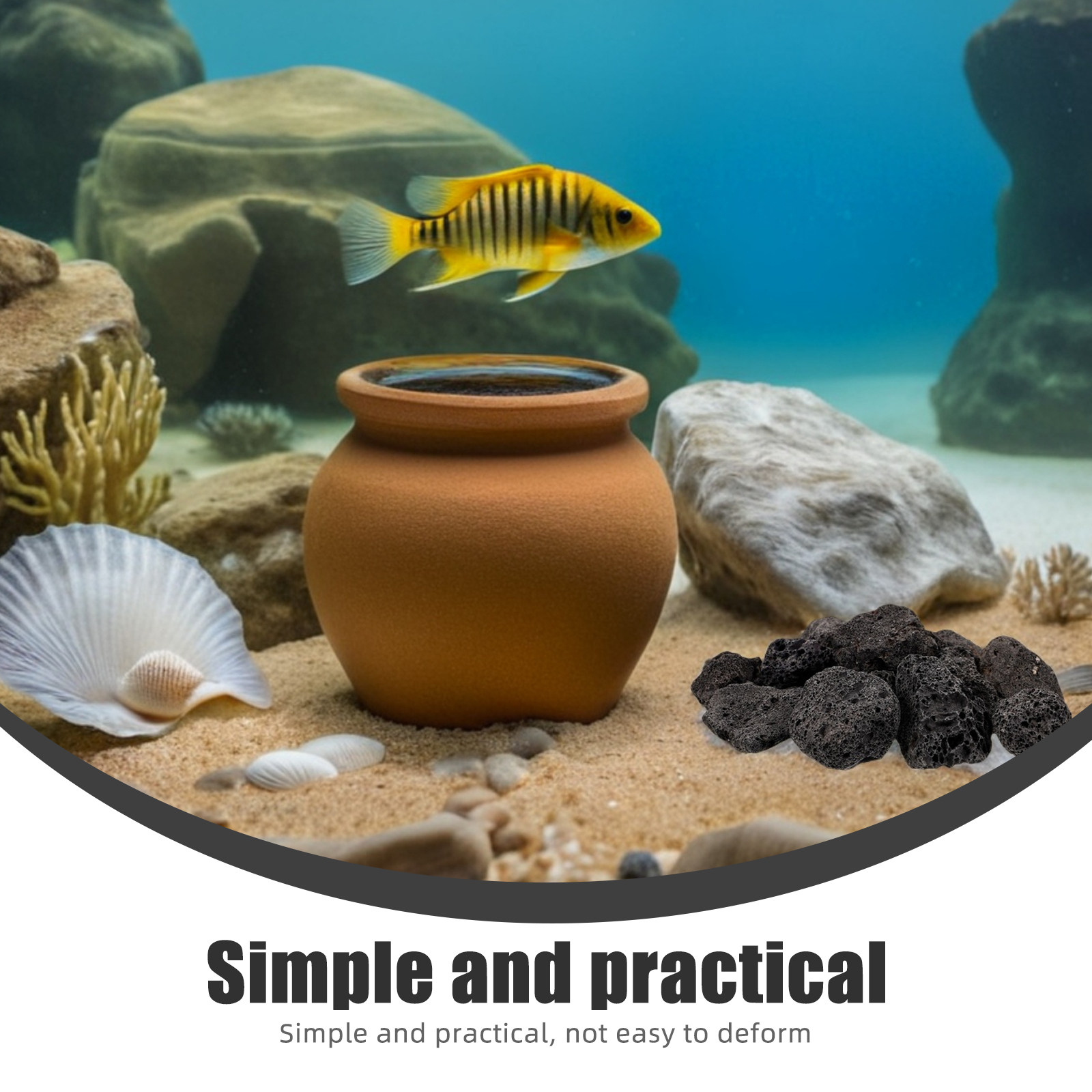 1 упаковка натуральных вулкани – обзор и цена Aquarium Decoration Rock